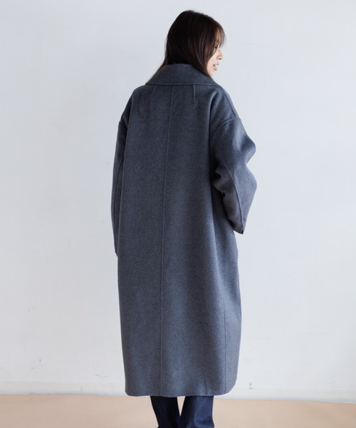 LE GLAZIK ウール ダブルフェイスコート（その他アウター）｜LE GLAZIK