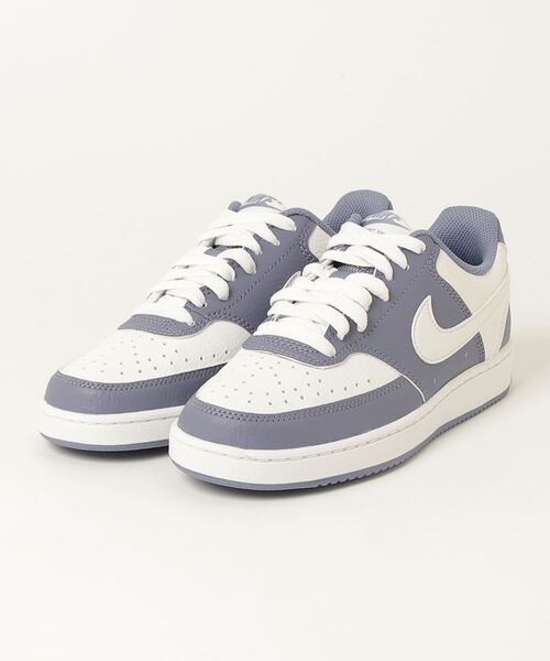 NIKE(ナイキ)の「ナイキ NIKE ナイキ ウィメンズ コート ビジョン LO NN(スニーカー・レディース・パープル・25.0cm/23.0cm/23.5cm/24.0cm/24.5cm)」の1枚目の写真