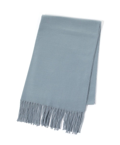 GLOBAL WORK（グローバルワーク）の「静電軽減無地ストール/ 587761（マフラー・レディース・ライトイエロー/ライトブルー/ダークブラウン/オフホワイト/レッド/ベージュ/オレンジ・FREE）」の4枚目の写真