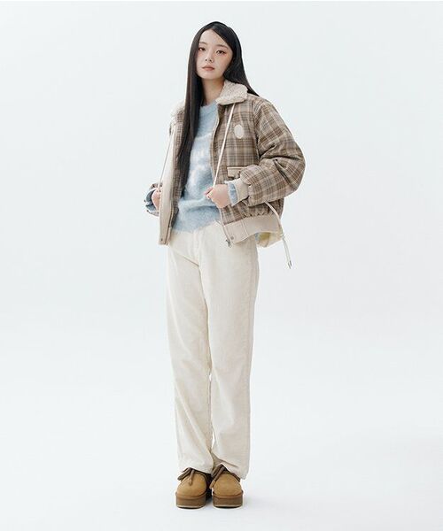 BITTER CELLS（ビターセルズ）の「ウィティプファージャケット-ブルーチェック（ダウンジャケット/コート・レディース・その他・FREE）」の12枚目の写真