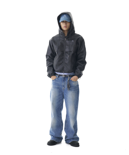 AAKAM(アーカム)の「Leather Puffer Jacket (Black)(ダウンジャケット/コート・レディース・その他・1/2)」の9枚目の写真