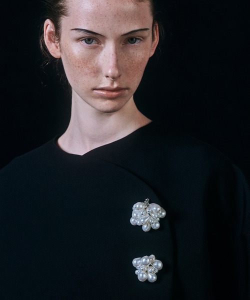 IRIS47(イリスフォーセブン)の「【IRIS 47】ignis brooch M/イグニス ブローチ BO225(ブローチ/コサージュ・レディース・ホワイト・FREE)」の7枚目の写真