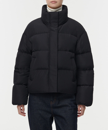 MUSINSA STANDARD WOMAN（ムシンサスタンダードウーマン）の「WOMENS DOWN SHORT PUFFER JACKET [BLACK]（ダウンジャケット/コート）」