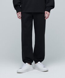 フラットテリースウェットパンツ[ブラック]