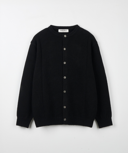 NODU（ノードユー）の「シングルラインラウンドカーディガン[ブラック]（カーディガン/ボレロ・メンズ・その他・MEDIUM/LARGE）」の7枚目の写真