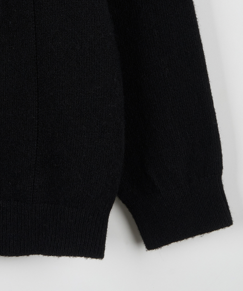 NODU（ノードユー）の「シングルラインラウンドカーディガン[ブラック]（カーディガン/ボレロ・メンズ・その他・MEDIUM/LARGE）」の12枚目の写真