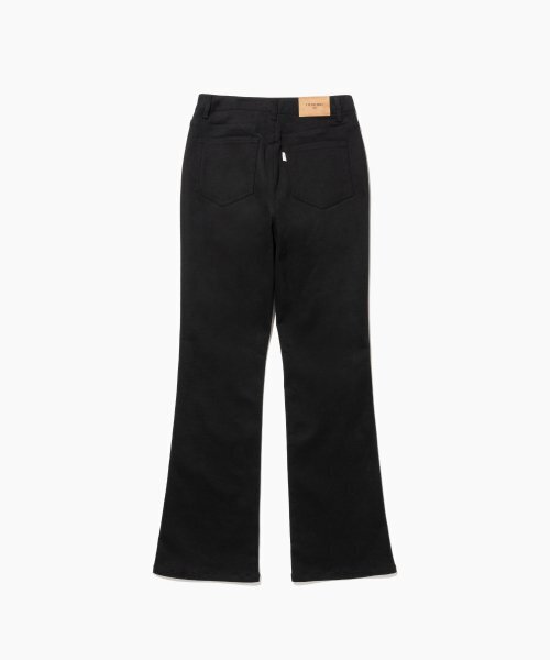 TTUDEMENT（トュードメント）の「COTTON BOOTSCUT PANTS BLACK（その他パンツ・レディース・その他・SMALL）」の4枚目の写真