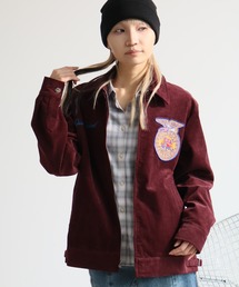 CORPUS　SELECT（コーパストーキョー）の「【HOUSTON/ヒューストン】CORDUROY EMBROIDERY JACKET (FFA)/コーデュロイ刺繍ジャケット（ブルゾン）」