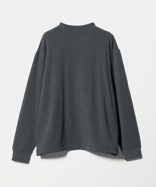 mocT（モクティー）の「＜mocT＞ LYOCELL BORDER PO/クルーネック プルオーバー（Tシャツ/カットソー・メンズ・ブラック/ダークグレー・M/L）」の3枚目の写真