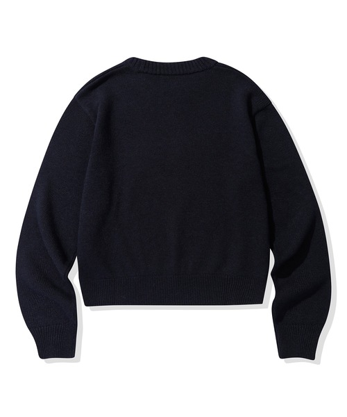 codegraphy（コードグラフィー）の「(Women) Square Round Knit CBEWWKL040（ニット/セーター・レディース・チャコール/ネイビー/クリーム・SMALL/MEDIUM）」の15枚目の写真