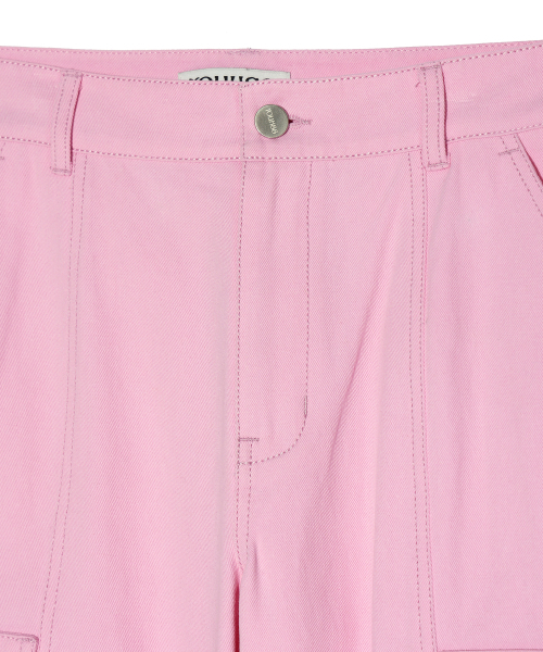 YOUHEE（ユヒ）の「COTTON CARGO PANTS PINK（その他パンツ・レディース・その他・SMALL/MEDIUM）」の3枚目の写真