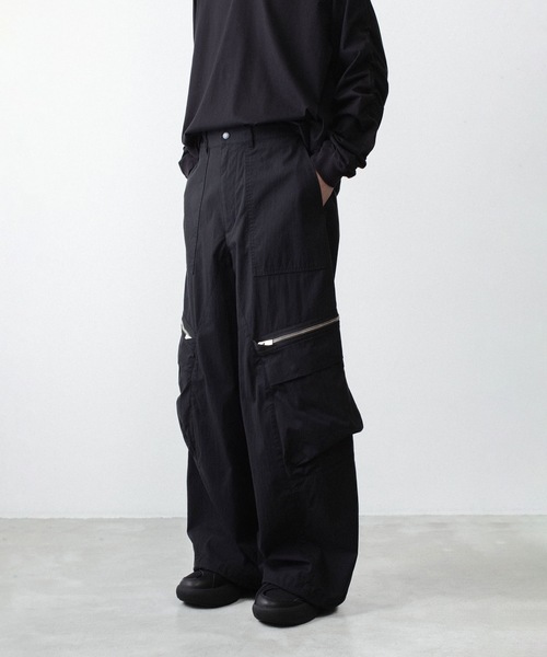 VEIN (ヴェイン)の「C/N OX 3D フィールドトラウザーズ / C/N OX 3D FIELD TROUSERS(カーゴパンツ・メンズ・カーキ/ブラック・3/2/1)」の4枚目の写真
