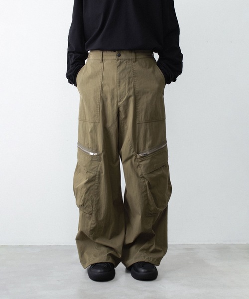 VEIN (ヴェイン)の「C/N OX 3D フィールドトラウザーズ / C/N OX 3D FIELD TROUSERS(カーゴパンツ・メンズ・カーキ/ブラック・3/2/1)」の18枚目の写真