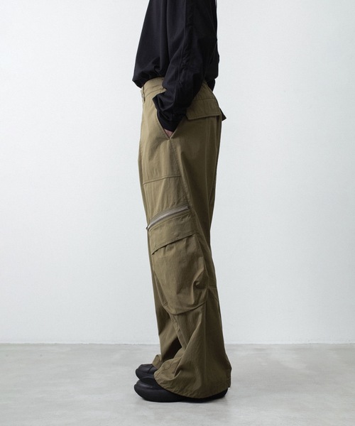 VEIN (ヴェイン)の「C/N OX 3D フィールドトラウザーズ / C/N OX 3D FIELD TROUSERS(カーゴパンツ・メンズ・カーキ/ブラック・3/2/1)」の19枚目の写真