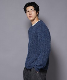 NANO universe | ウールミックスローゲージニット(ニット/セーター)