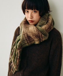 Crisp | チェックフリンジマフラー(マフラー)