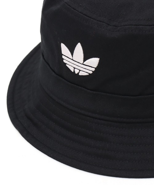 adidas(アディダス)の「adidas ADICOLOR BUCKET / アディダス アディカラー バケットハット(ハット・メンズ・ブラック・M/L)」の7枚目の写真