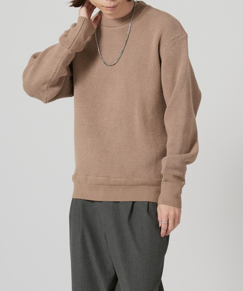 FLISTFIA（フリストフィア）の「FLISTFIA Long Sleeve Sweater / LR05016（スウェット・メンズ・モカ・2/3）」の10枚目の写真