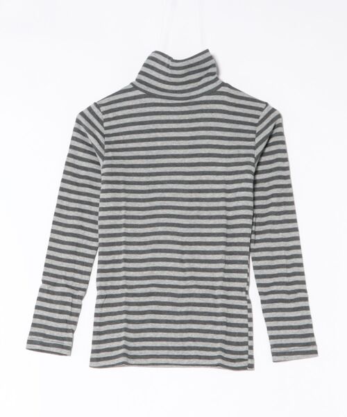 MILLER（ミラー）の「Robert P. Miller / タートルネック ロングスリーブTシャツ  / 834C（Tシャツ/カットソー・レディース・ブラック/ホワイト×ブラック/グレー系その他/グレー/その他4/ホワイト/その他1/その他2/その他3・FREE）」の5枚目の写真