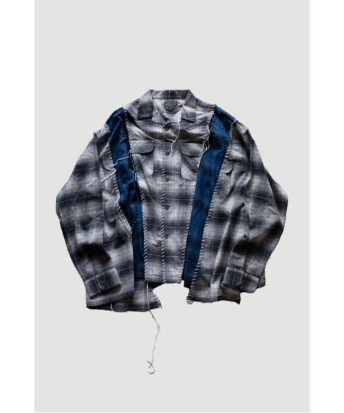 DISCOVERED（ディスカバード）の「× PENDLETON LOOPING WIDE SHIRT（シャツ/ブラウス・メンズ・グレー系その他/ワイン/グレー系その他2/グレー系その他3/グレー系その他4/グレー系その他5・FREE）」の2枚目の写真