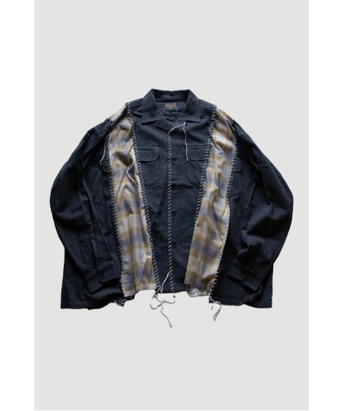 DISCOVERED（ディスカバード）の「× PENDLETON LOOPING WIDE SHIRT（シャツ/ブラウス・メンズ・グレー系その他/ワイン/グレー系その他2/グレー系その他3/グレー系その他4/グレー系その他5・FREE）」の3枚目の写真