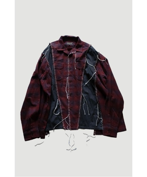 DISCOVERED（ディスカバード）の「× PENDLETON LOOPING WIDE SHIRT（シャツ/ブラウス・メンズ・グレー系その他/ワイン/グレー系その他2/グレー系その他3/グレー系その他4/グレー系その他5・FREE）」の5枚目の写真