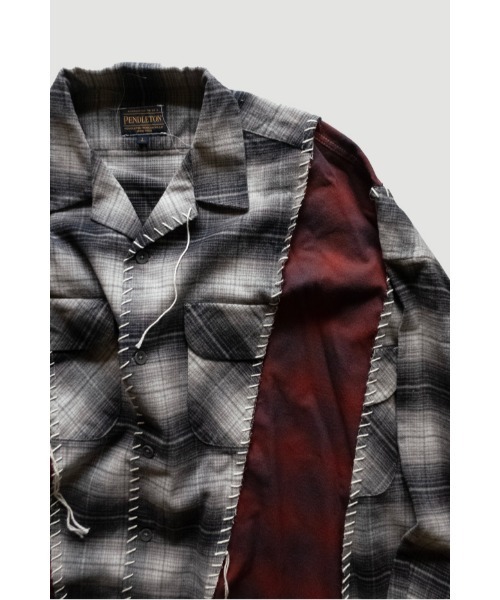 DISCOVERED（ディスカバード）の「× PENDLETON LOOPING WIDE SHIRT（シャツ/ブラウス・メンズ・グレー系その他/ワイン/グレー系その他2/グレー系その他3/グレー系その他4/グレー系その他5・FREE）」の7枚目の写真