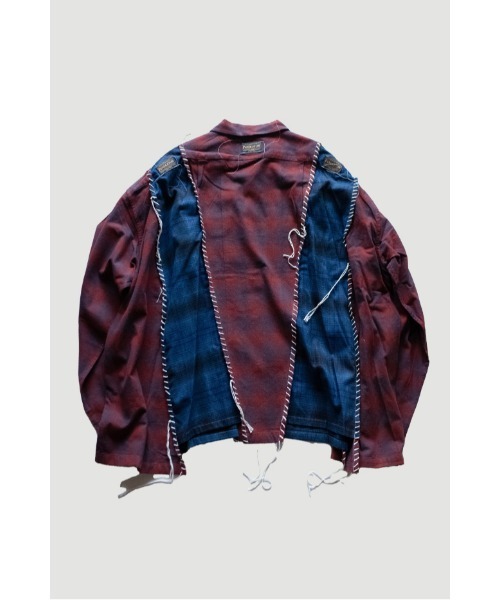 DISCOVERED（ディスカバード）の「× PENDLETON LOOPING WIDE SHIRT（シャツ/ブラウス・メンズ・グレー系その他/ワイン/グレー系その他2/グレー系その他3/グレー系その他4/グレー系その他5・FREE）」の14枚目の写真