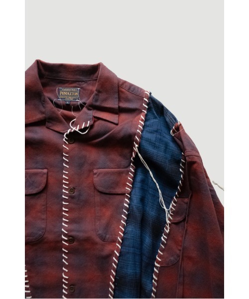 DISCOVERED（ディスカバード）の「× PENDLETON LOOPING WIDE SHIRT（シャツ/ブラウス・メンズ・グレー系その他/ワイン/グレー系その他2/グレー系その他3/グレー系その他4/グレー系その他5・FREE）」の13枚目の写真