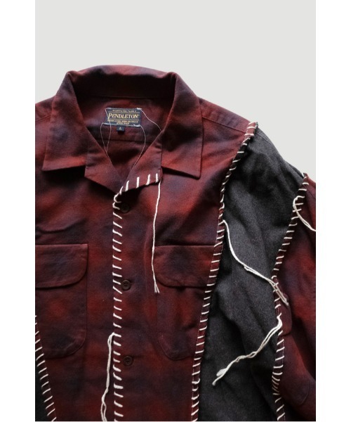 DISCOVERED（ディスカバード）の「× PENDLETON LOOPING WIDE SHIRT（シャツ/ブラウス・メンズ・グレー系その他/ワイン/グレー系その他2/グレー系その他3/グレー系その他4/グレー系その他5・FREE）」の15枚目の写真