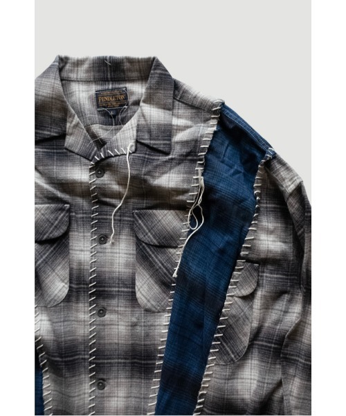 DISCOVERED（ディスカバード）の「× PENDLETON LOOPING WIDE SHIRT（シャツ/ブラウス・メンズ・グレー系その他/ワイン/グレー系その他2/グレー系その他3/グレー系その他4/グレー系その他5・FREE）」の11枚目の写真