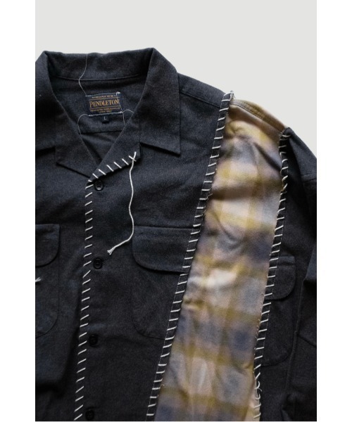 DISCOVERED（ディスカバード）の「× PENDLETON LOOPING WIDE SHIRT（シャツ/ブラウス・メンズ・グレー系その他/ワイン/グレー系その他2/グレー系その他3/グレー系その他4/グレー系その他5・FREE）」の17枚目の写真