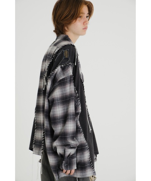 DISCOVERED（ディスカバード）の「× PENDLETON LOOPING WIDE SHIRT（シャツ/ブラウス・メンズ・グレー系その他/ワイン/グレー系その他2/グレー系その他3/グレー系その他4/グレー系その他5・FREE）」の19枚目の写真