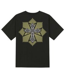 KTB0061 クロスガット半袖Tシャツ - ブラック