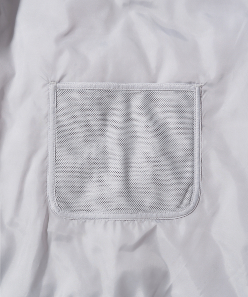 PHYPS MOTORCYCLE（フィップスモーターサイクル）の「H-Tech Non Quilting Hoodie Jacket Silver（ダウンジャケット/コート・レディース・その他・SMALL/MEDIUM/LARGE/X-LARGE）」の9枚目の写真