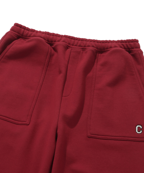COVERNAT(カバーナット)の「Cロゴスウェットワイドジョガーパンツディープレッド(スウェットパンツ・レディース・その他・MEDIUM/SMALL/LARGE)」の3枚目の写真