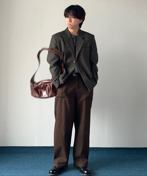 LEIRE（ルアール）の「エブリデイカーブドパンツ [ブラウン]（デニムパンツ・メンズ・その他・MEDIUM/LARGE/X-LARGE）」の17枚目の写真