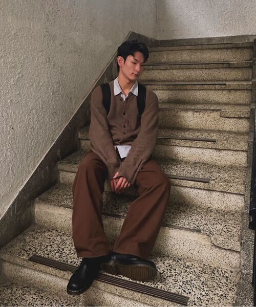 LEIRE（ルアール）の「エブリデイカーブドパンツ [ブラウン]（デニムパンツ・メンズ・その他・MEDIUM/LARGE/X-LARGE）」の18枚目の写真
