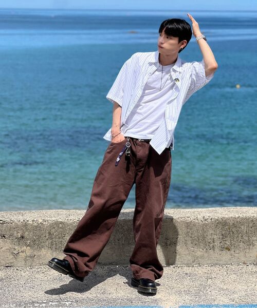 LEIRE（ルアール）の「エブリデイカーブドパンツ [ブラウン]（デニムパンツ・メンズ・その他・MEDIUM/LARGE/X-LARGE）」の20枚目の写真