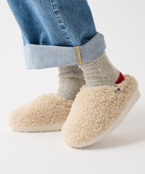 THE NORTH FACE(ザノースフェイス)の「【THE NORTH FACE】MULE FLEECE(スリッポン・レディース・ブラウン/クリーム/オリーブ/ベージュ・23cm/24cm/25/27cm/26cm)」の2枚目の写真