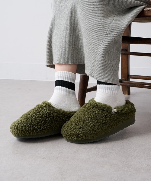 THE NORTH FACE(ザノースフェイス)の「【THE NORTH FACE】MULE FLEECE(スリッポン・レディース・ブラウン/クリーム/オリーブ/ベージュ・23cm/24cm/25/27cm/26cm)」の4枚目の写真