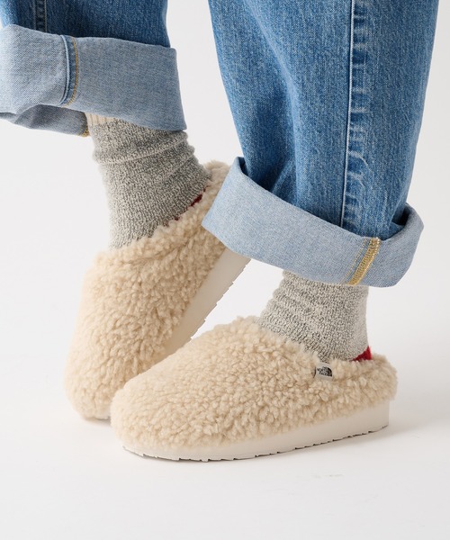 THE NORTH FACE(ザノースフェイス)の「【THE NORTH FACE】MULE FLEECE(スリッポン・レディース・ブラウン/クリーム/オリーブ/ベージュ・23cm/24cm/25/27cm/26cm)」の8枚目の写真