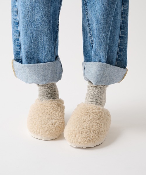 THE NORTH FACE(ザノースフェイス)の「【THE NORTH FACE】MULE FLEECE(スリッポン・レディース・ブラウン/クリーム/オリーブ/ベージュ・23cm/24cm/25/27cm/26cm)」の9枚目の写真