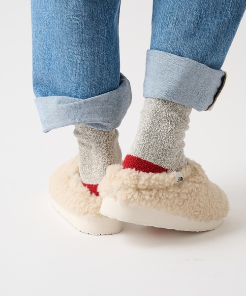 THE NORTH FACE(ザノースフェイス)の「【THE NORTH FACE】MULE FLEECE(スリッポン・レディース・ブラウン/クリーム/オリーブ/ベージュ・23cm/24cm/25/27cm/26cm)」の12枚目の写真