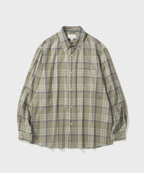 SHIRTER(シャーター)の「NAVONA SHIRT V2 (CHECK BEIGE)(シャツ/ブラウス・メンズ・その他・LARGE/MEDIUM/SMALL)」の1枚目の写真
