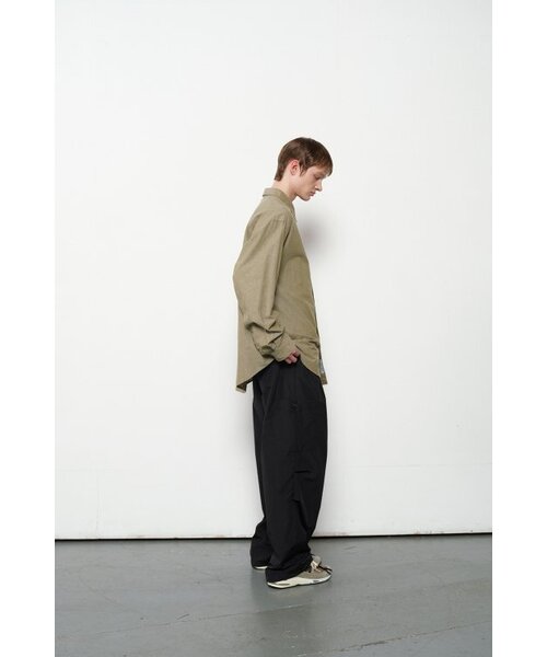 HORLISUN(ホーリーサン)の「Jane Denim Shirt Olive(シャツ/ブラウス・レディース・その他・LARGE)」の9枚目の写真