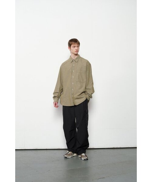 HORLISUN(ホーリーサン)の「Jane Denim Shirt Olive(シャツ/ブラウス・レディース・その他・LARGE)」の10枚目の写真