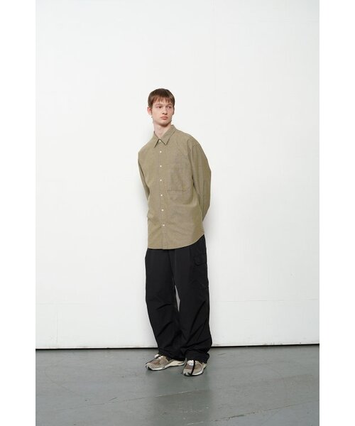 HORLISUN(ホーリーサン)の「Jane Denim Shirt Olive(シャツ/ブラウス・レディース・その他・LARGE)」の11枚目の写真