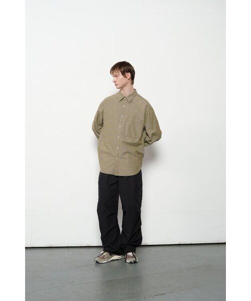 HORLISUN(ホーリーサン)の「Jane Denim Shirt Olive(シャツ/ブラウス・レディース・その他・LARGE)」の12枚目の写真