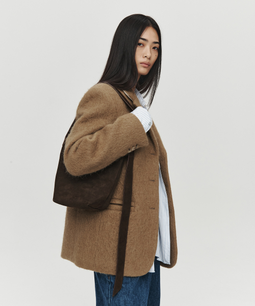 HEUTE(ホイテ)の「ALPACA SQUARE WOOL SINGLE JACKET (BEIGE)(その他アウター・レディース・その他・WM/WS)」の4枚目の写真